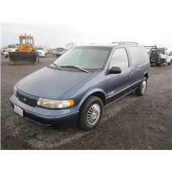 1997 Nissan Quest XE Minivan