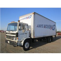 1987 Mack S/A Cab-Over Box Truck