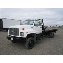 1996 GMC TopKick S/A 19' Slide Bed Tow Truck