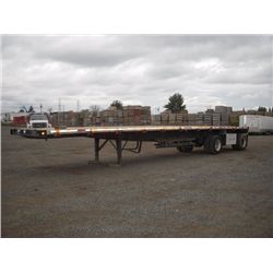 1996 Great Dane T/A 45' Flat Deck Trailer