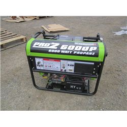Gentron GG600P 6,000w Propane Generator