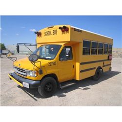 2000 Ford E350 Super Duty Van School Bus
