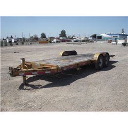 2007 Trailking TK712U T/A Equipment Trailer