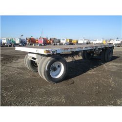 1968 Fruehauf T/A Flat Deck Pull Trailer