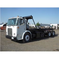 1986 Volvo White PT240 T/A Cab-Over Roll-Off Truck