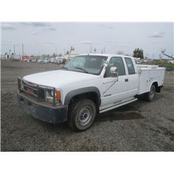 1996 GMC 2500SL S/A Utility Truck