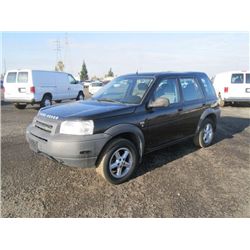 2002 Land Rover Freelander S 4x4 SUV