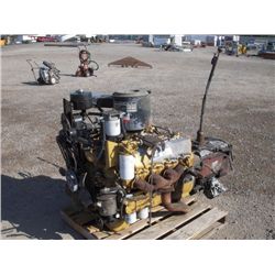 Caterpillar 3208 8 Cyl Diesel Engine w/ Transmission