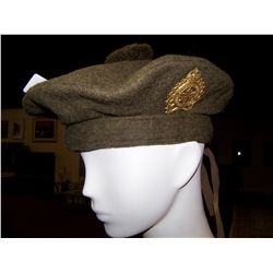 SCOTTISH VINTAGE WOOL MILITARY HAT