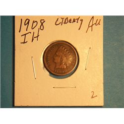 1908 INDIAN HEAD CENT
