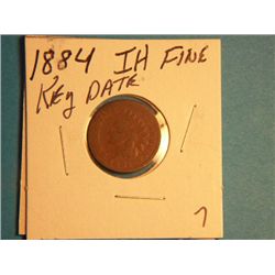 1884 INDIAN HEAD CENT