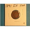 Image 1 : 1891 INDIAN HEAD CENT