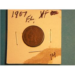 1907 INDIAN HEAD CENT