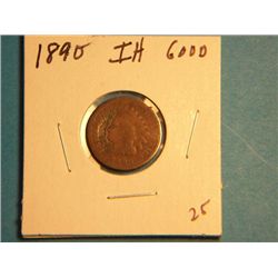 1890 INDIAN HEAD CENT