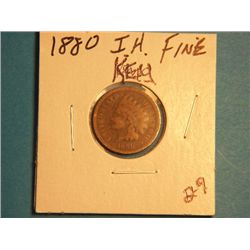 1880 INDIAN HEAD CENT