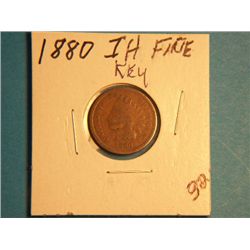 1880 INDIAN HEAD CENT