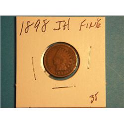 1898 INDIAN HEAD CENT