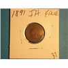 Image 1 : 1891 INDIAN HEAD CENT