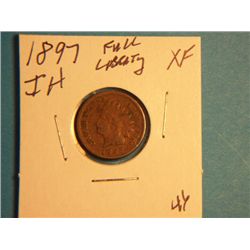 1897 INDIAN HEAD CENT