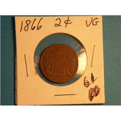 1866 2 CENT COPPER