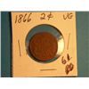Image 1 : 1866 2 CENT COPPER