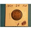 Image 1 : 1864 2 CENT COPPER