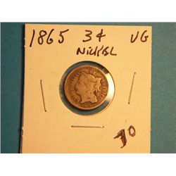 1865 3 CENT NICKEL