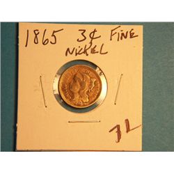 1865 3 CENT NICKEL