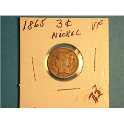 1865 3 CENT NICKEL