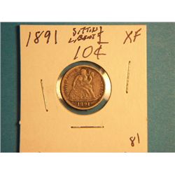 1891 SITTING LIBERTY