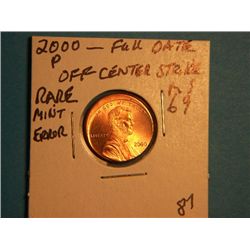 2000 LINCOLN CENT
