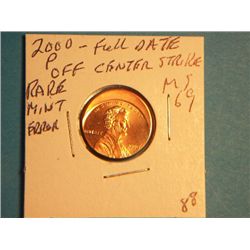 2000 LINCOLN CENT
