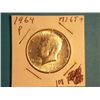 Image 1 : 1964 SILVER KENNEDY 1/2 DOLLAR