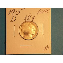 1915 D BUFFALO NICKEL