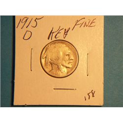 1915 D BUFFALO NICKEL