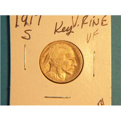 1917 S BUFFALO NICKEL