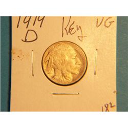 1919 D BUFFALO NICKEL