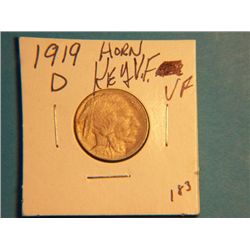 1919 D BUFFALO NICKEL