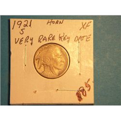 1921 S BUFFALO NICKEL