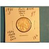 Image 1 : 1921 S BUFFALO NICKEL
