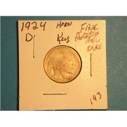 1924 D BUFFALO NICKEL