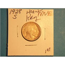 1928 S BUFFALO NICKEL