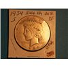 Image 1 : 1934 S PEACE DOLLAR