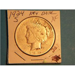 1924 S PEACE DOLLAR