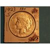Image 1 : 1923 S PEACE DOLLAR