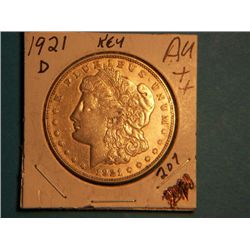 1921 D MORGAN DOLLAR