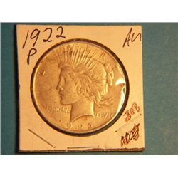1922 P PEACE DOLLAR