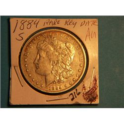 1884 S MORGAN DOLLAR