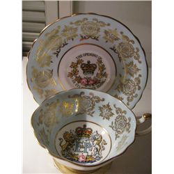 Cup & Saucer; The Opening of The St. Lawrence Seaway