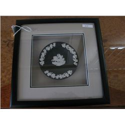 1985 Framed Wedgwood plate